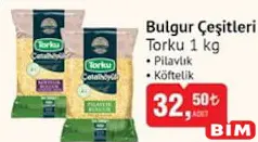 TORKU BULGUR ÇEŞİTLERİ 1 KG